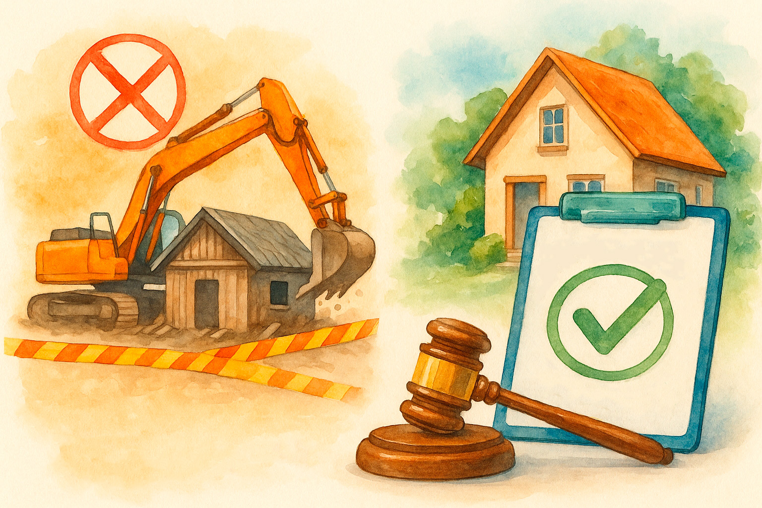 Самовольная постройка: как защитить имущество и избежать сноса