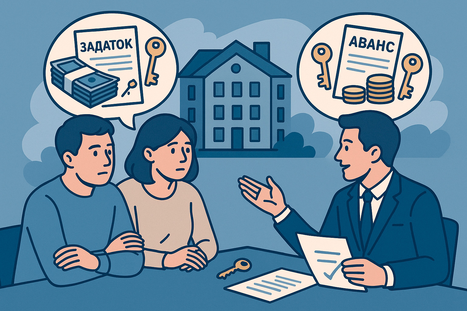 Задаток или аванс при покупке квартиры — что выбрать и как не потерять деньги