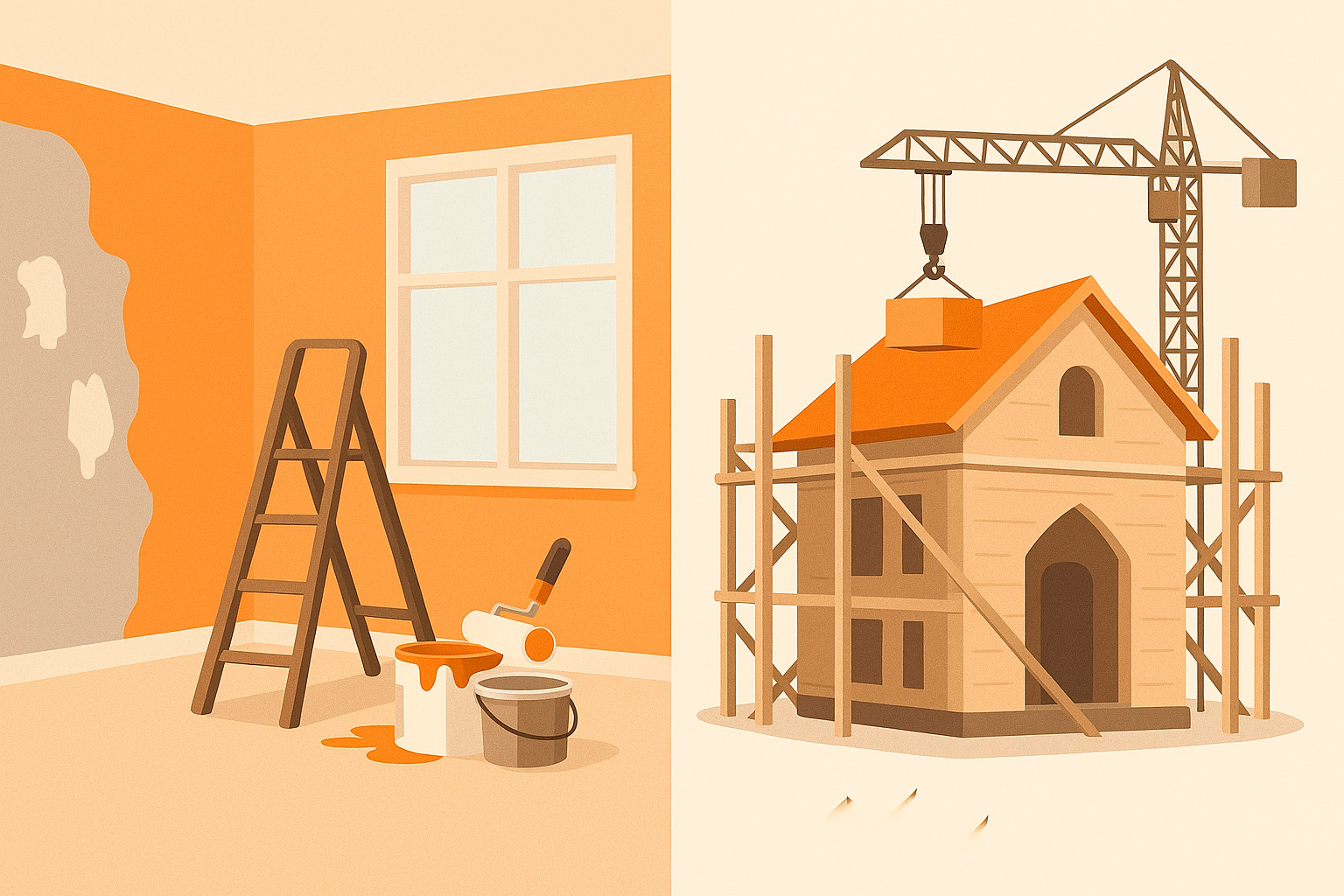 Перепланировка и реконструкция: в чём разница и когда нужна