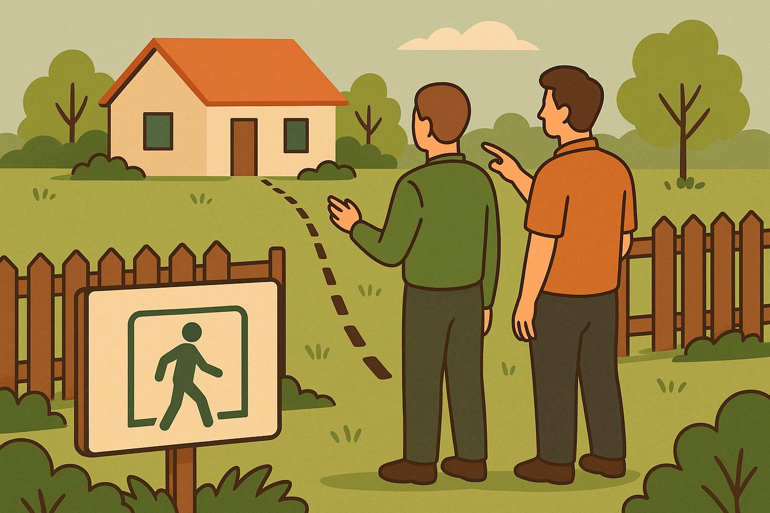 Земельный сервитут: как установить или оспорить право прохода и проезда